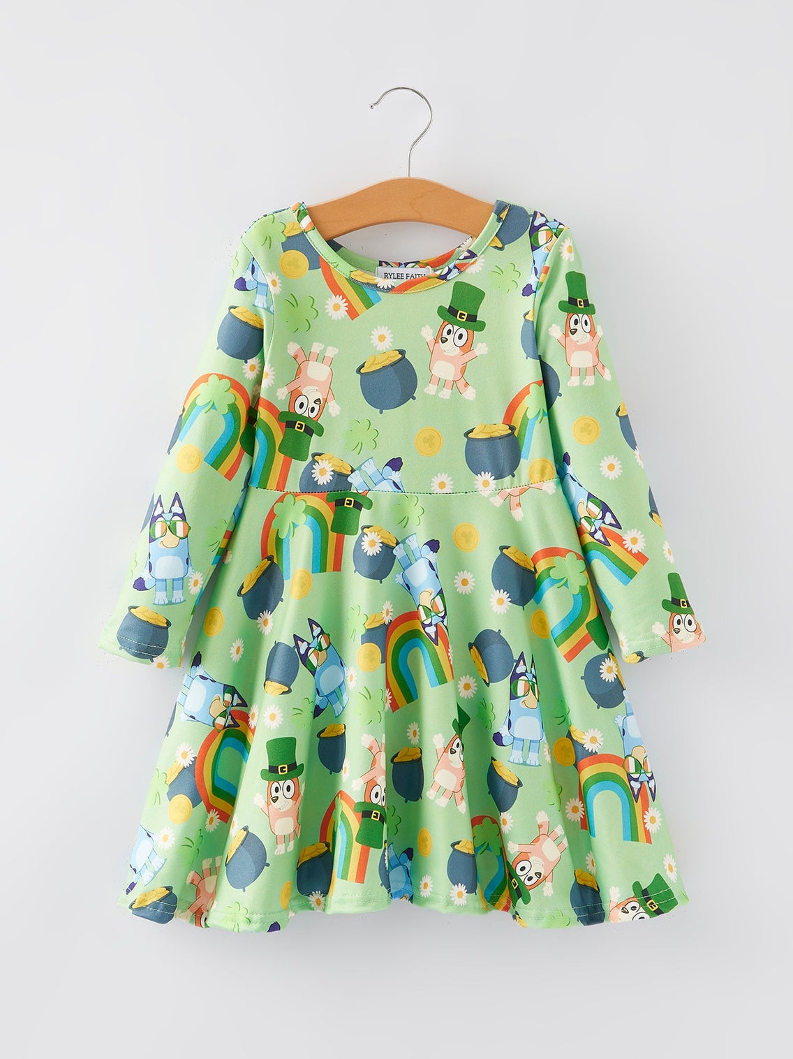 Cartoon Character St. Paddy's Dress