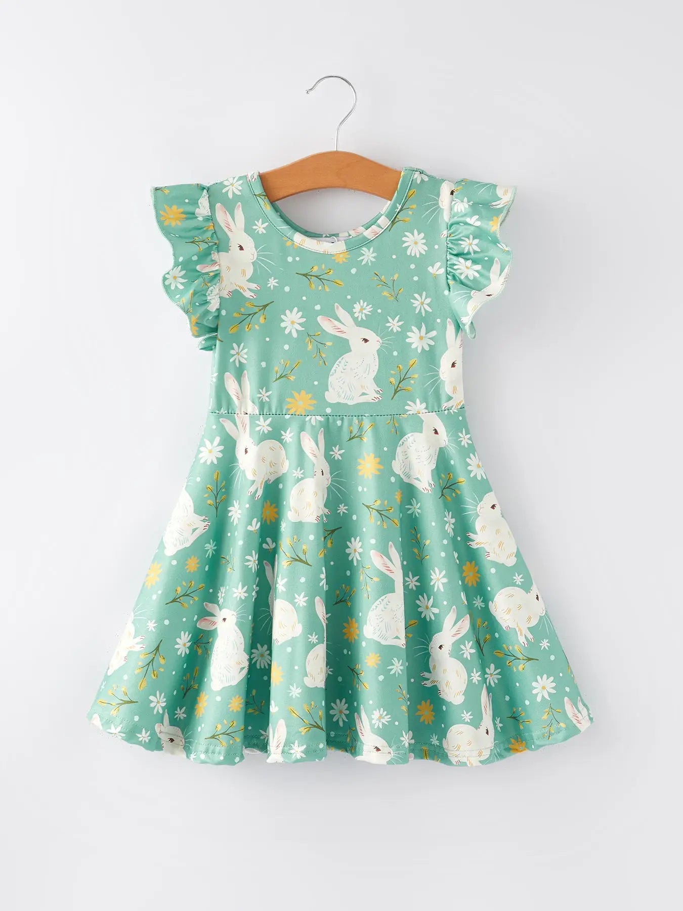 Green Easter Bunny Dres