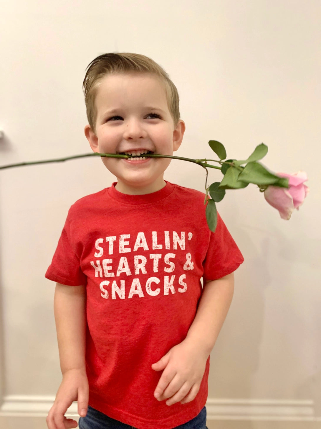 Stealin' Hearts & Snacks Tee