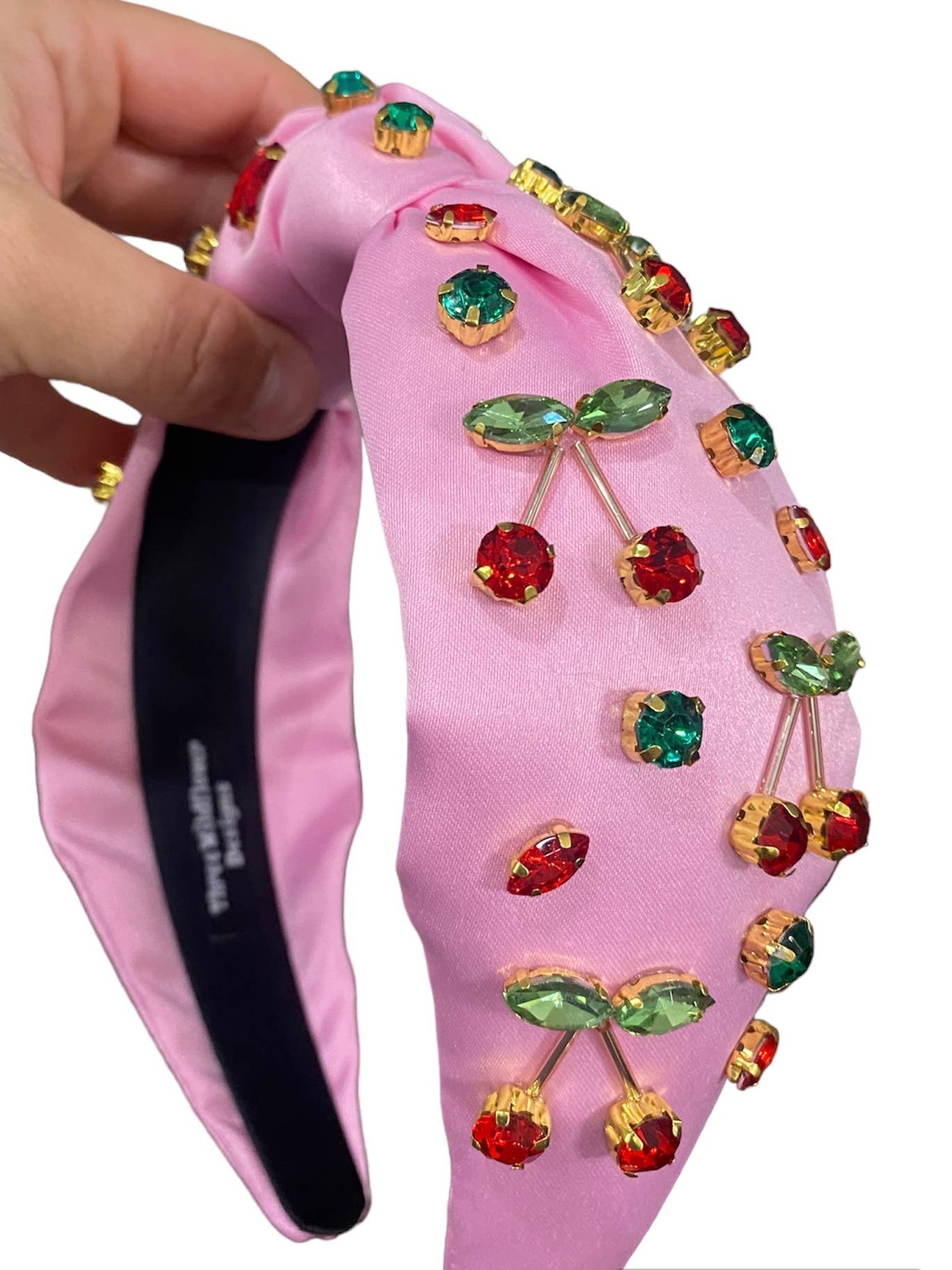 Cherry Bling Headband