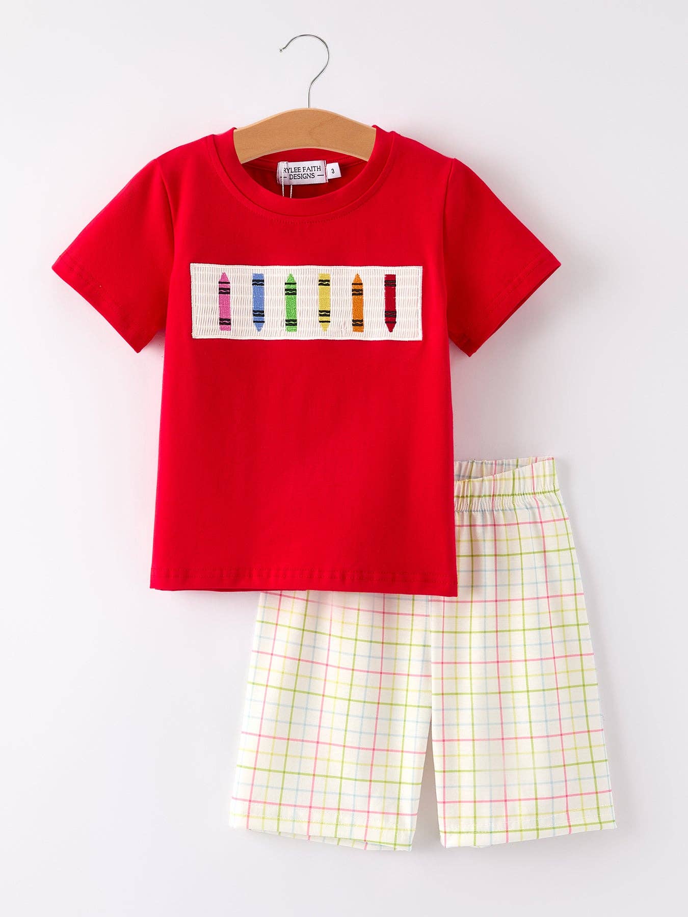 Boys Smocked Pencil Set