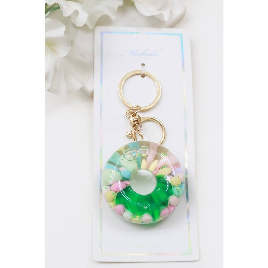 Floating Donut Keychain NEW