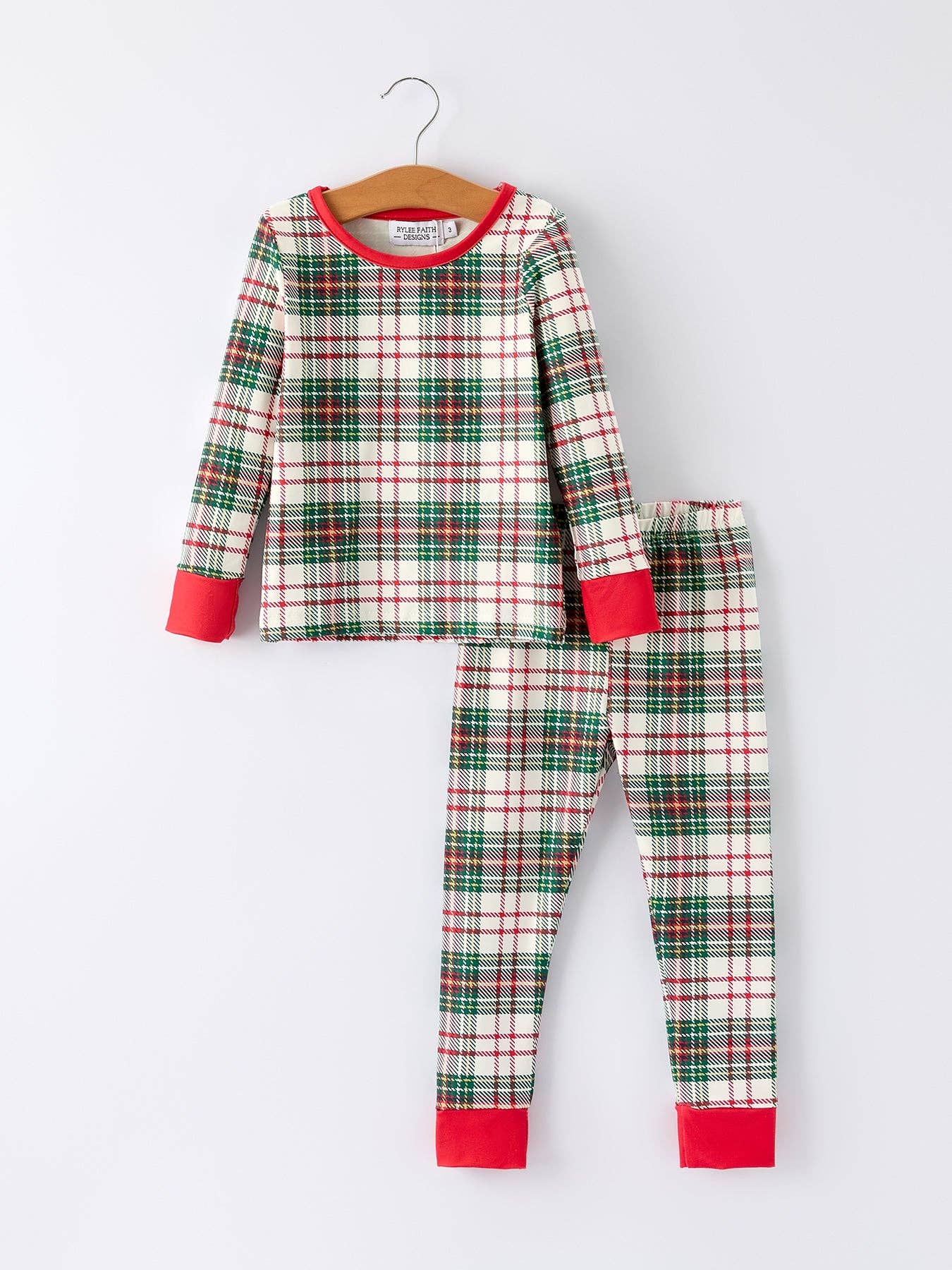 Christmas Plaid PJ's