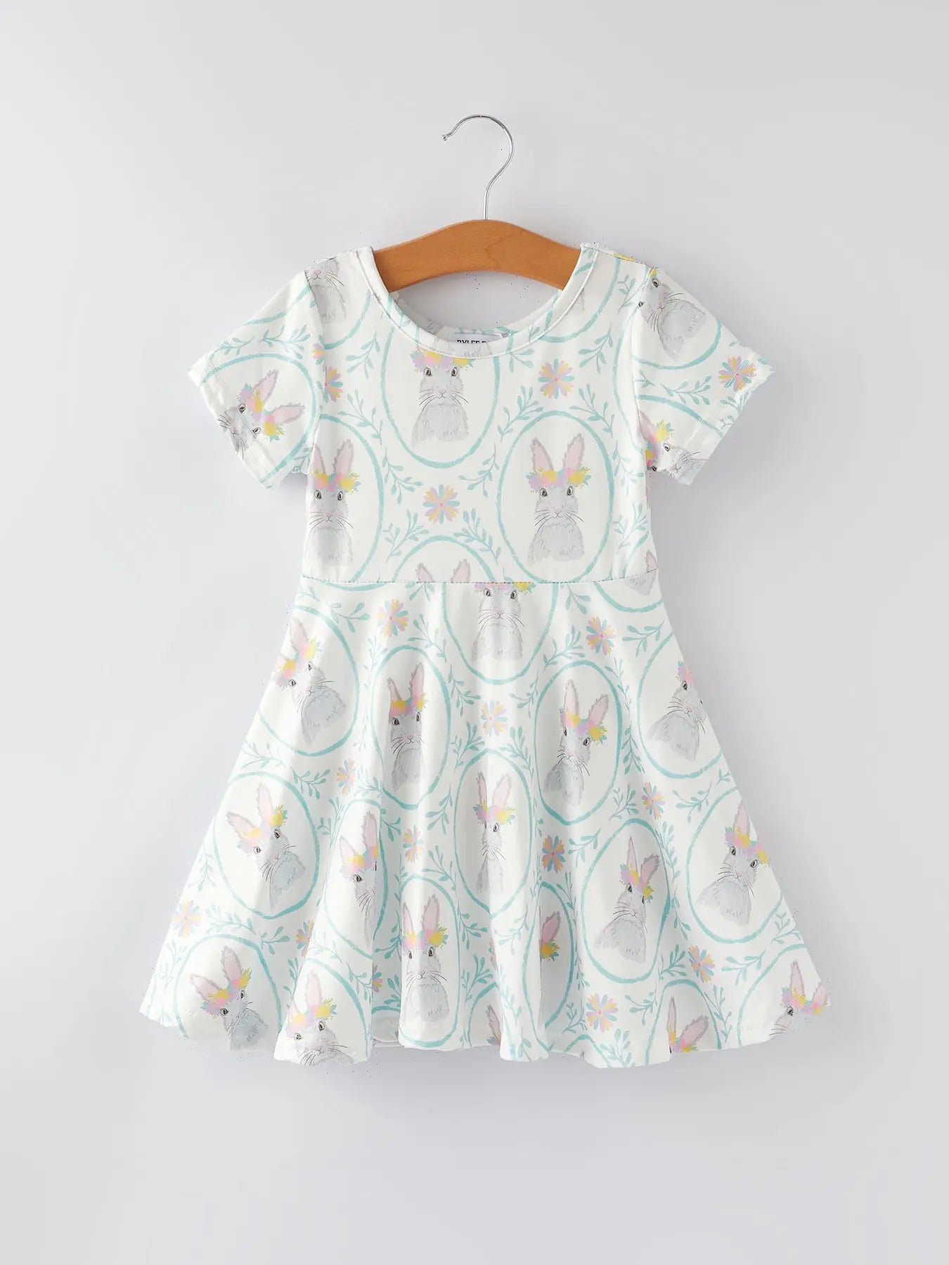 Easter Bunny Floral Dress