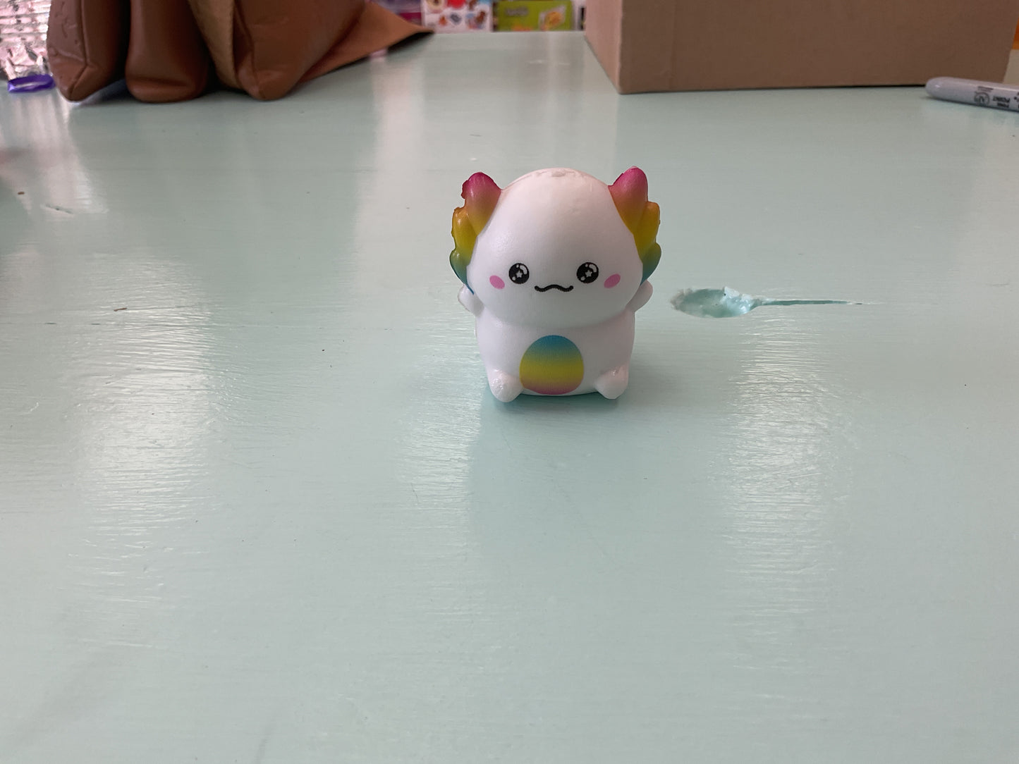 Squishy Mini Axolotl Slow Rise Toys