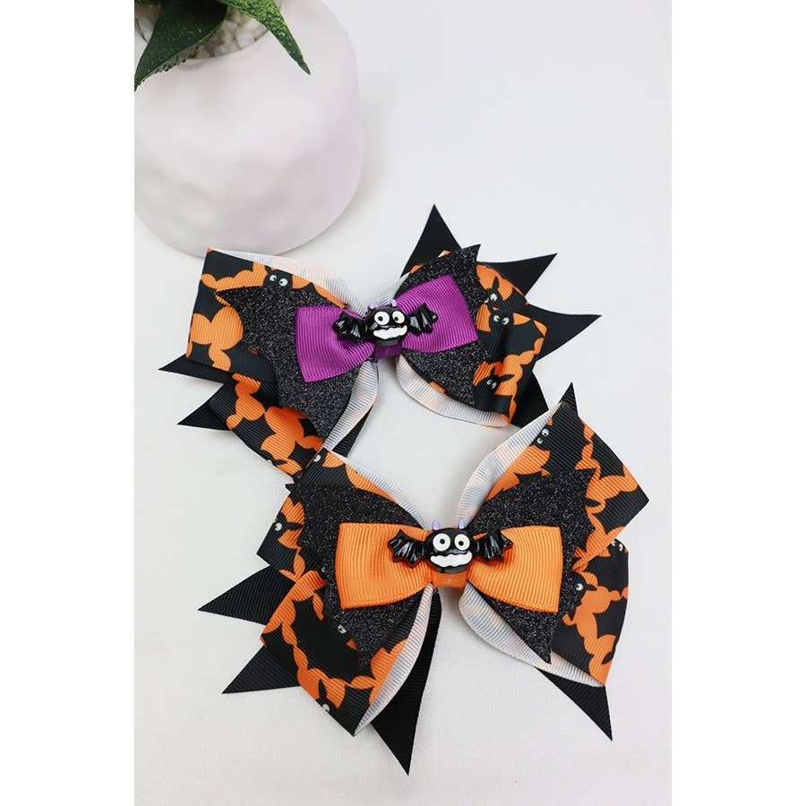 Halloween Hair Bows