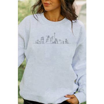 Nativity Scene Sweatshirt