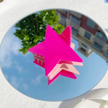 Acrylic Star Hair Claw