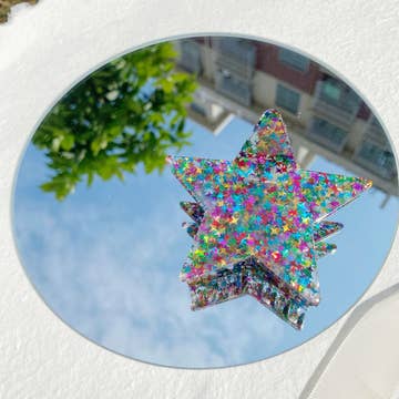 Acrylic Star Hair Claw