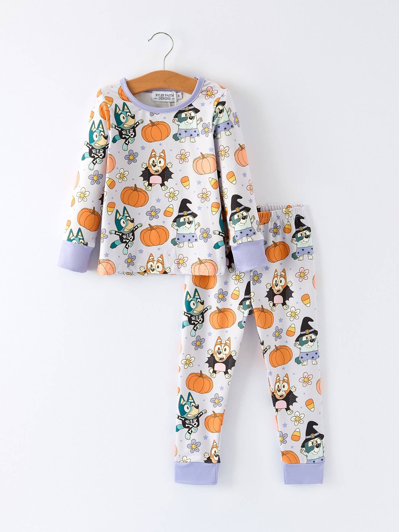 Halloween Character Print PJ