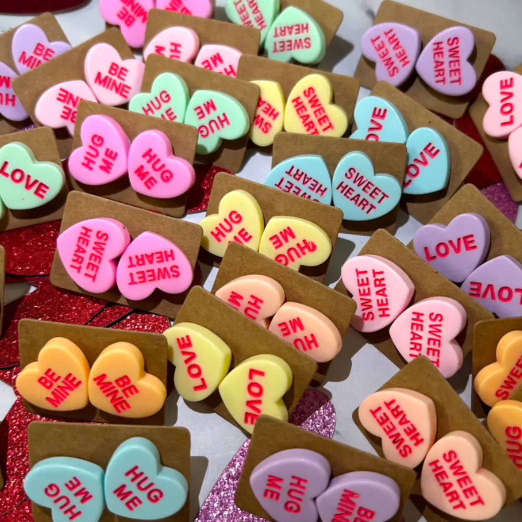 Convo Heart Earrings