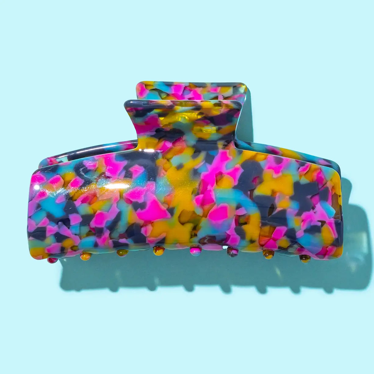 Claw Hair Clip - Colorful Confetti