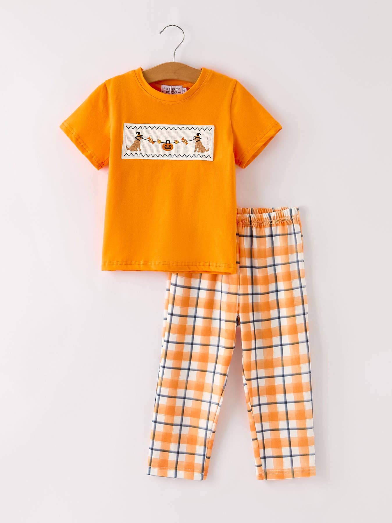 Fall Dogs & Pumpkin Boys Set