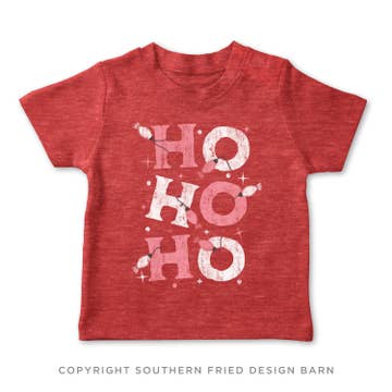 Ho Ho Ho Light Bulb Tee