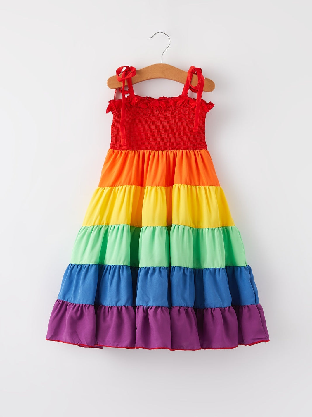 Color Smocked Dress