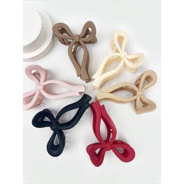 Bow Shape Hair Claw NEW
