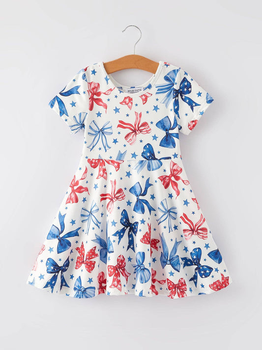 4th of July Bow Dress