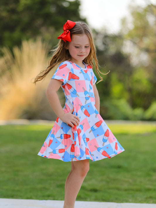 4th of July Ice Cream Dress