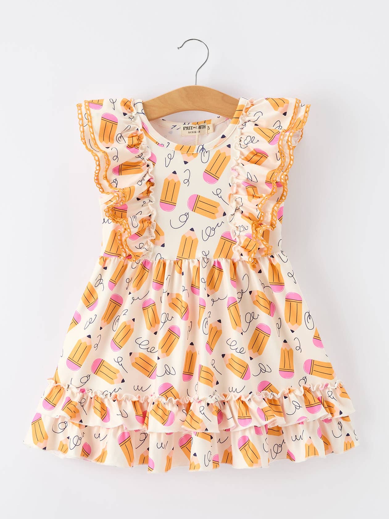 Back To School Ruffle Dress