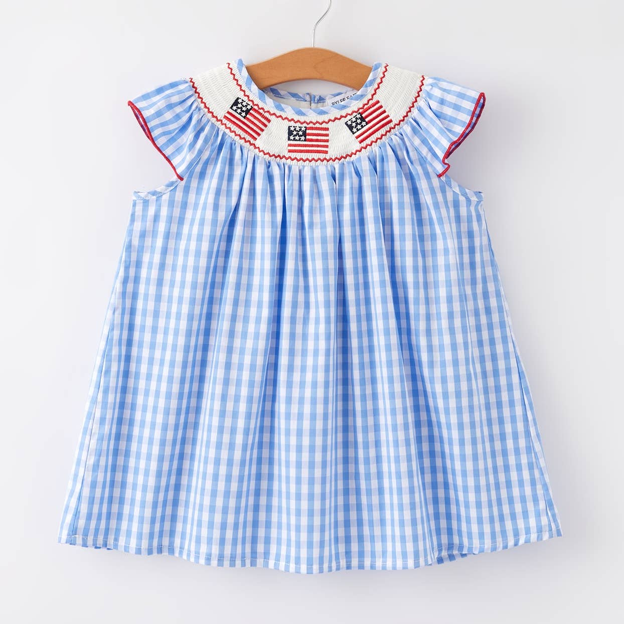 Flag Smocked Dress